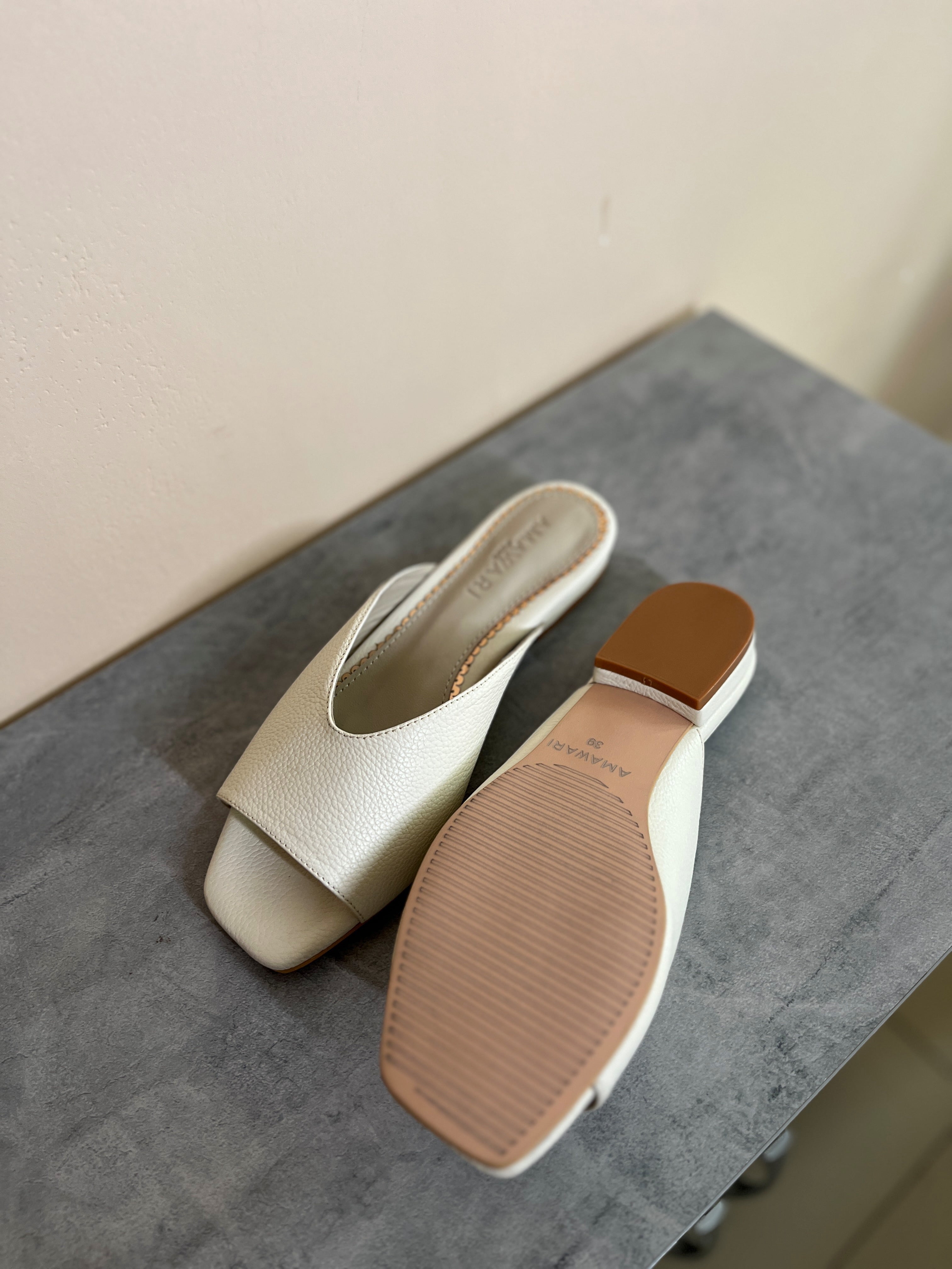 FLATS AURA 100% CUERO